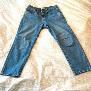 Madewell denim straight jeans size 29P